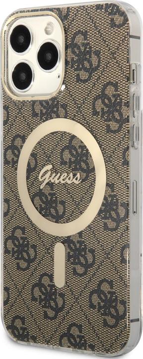 Produktbild Guess GUHMP13XH4STW iPhone 13 Pro Max 6.7" br?zowy/brown hardcase 4G MagSafe (Apple iPhone 13 Pro Max)
