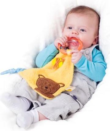 Image du produit Niny Doudou Teddy mit Rassel „MATAHI“