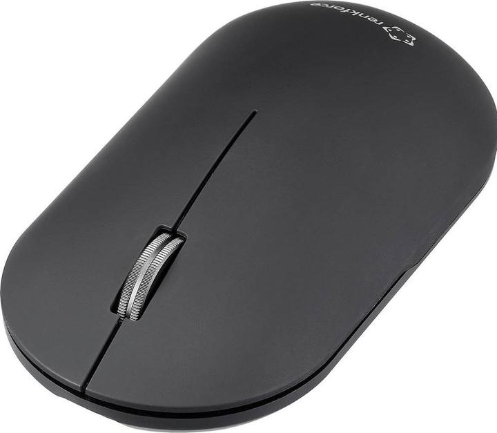Produktbild Renkforce RF-WM-200-1 Maus Kabellos, Bluetooth® Optisch Schwarz 3 Tasten 4000 (Kabellos)