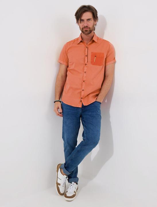Actual product image Joe Browns Short Sleeve Contrast Pocket Shirt (XL)