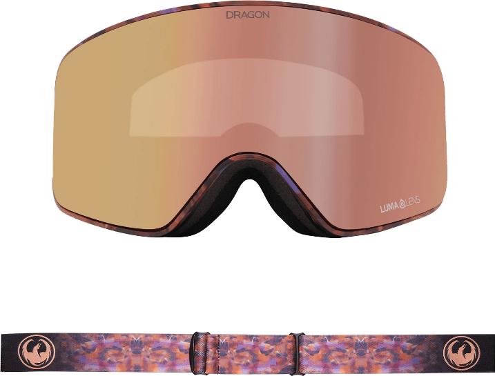 Actual product image Dragon Alliance NFX MAG OTG Brille - Amethyst Lumalens Rose Gold Ionized & Lumalens Violette Linse