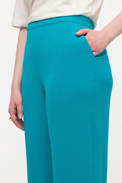 Image du produit Ulla Popken Pantalon de tailleur à jambe droite et large. Taille élastique (44)