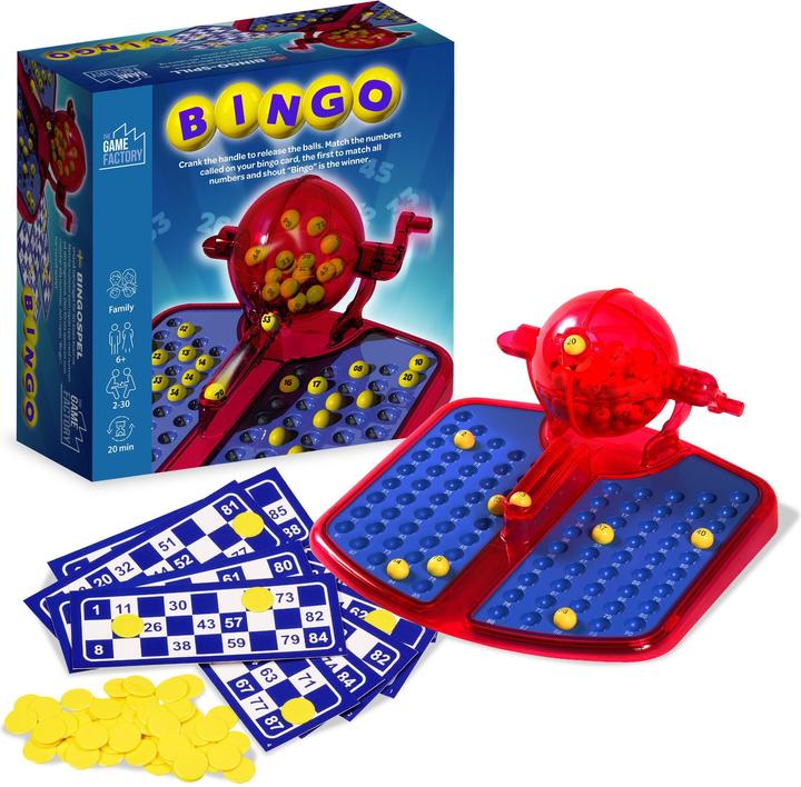 Game Factory Bingo (207002) (Anglais)