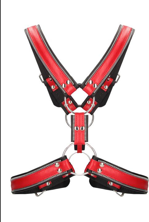 Produktbild Ouch! Z Series Scottish Harness/Red - L/XL (XL)