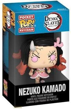 Immagine prodotto Funko Demon Slayer: Kimetsu no Yaiba POP! Vinyl Schlüsselanhänger 4 cm Nezuko(Demon Form) Display (12)