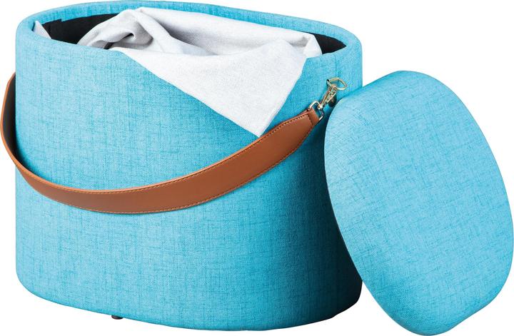Produktbild Inter Link Hocker Emilia ocean blue