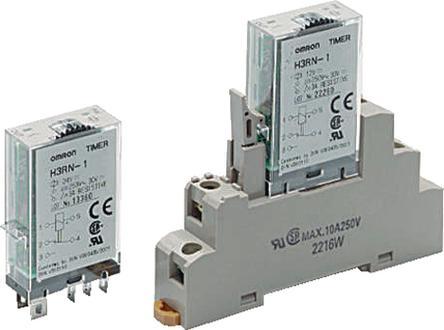 Image du produit Omron Industrial Automation Relais temporisé H3RN-1 24VDC 1 inverseur