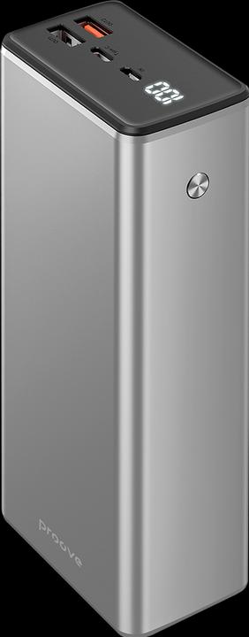 Proove power bank MetalSkin 65W 30000mAh gray (30000 mAh, 65 W)