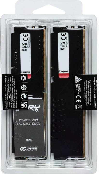 Produktbild Kingston Fury Beast (2 x 32GB, 6400 MHz, DDR5-RAM, DIMM)