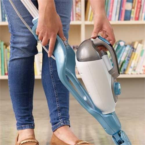 Produktbild Black & Decker Schwarz + DECKER DAMPFMOPP 1300W FSMH1321-QS (1300 W)
