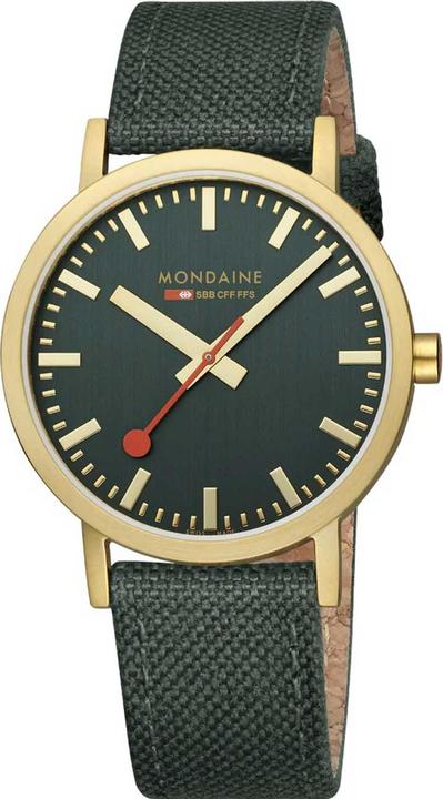 Immagine prodotto Mondaine Classico - ispirato alla natura - Ip Gold (Orologio da polso analogico, 40 mm)