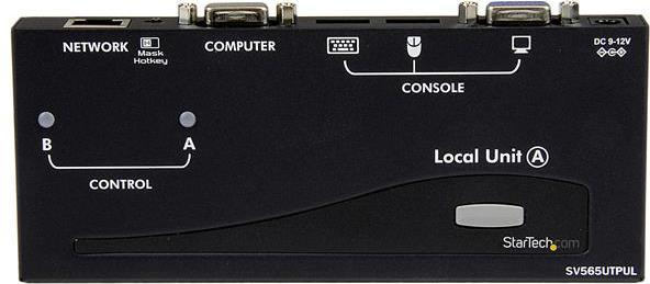 Produktbild StarTech USB VGA KVM Verlängerung bis zu 300m - KVM extender über Cat5 UTP Netzwerkkabel