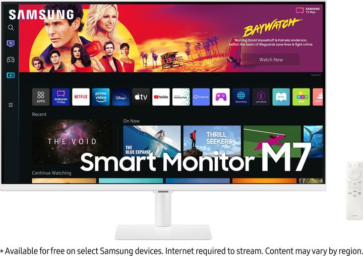 Produktbild Samsung Smart Monitor M7 (3840 x 2160 Pixel, 32")