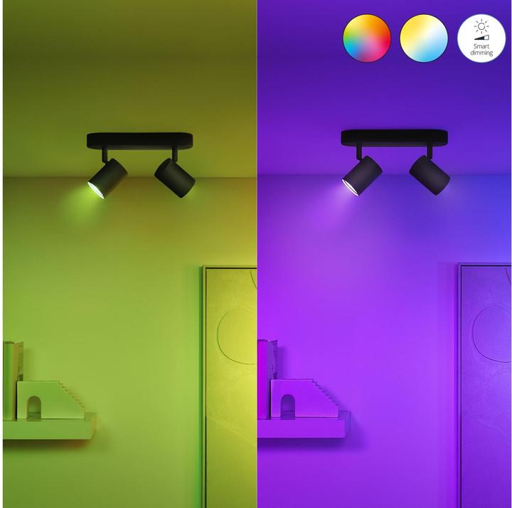 Actual product image WiZ Tunable White & Colour (GU10, 4.70 W, 345 lm, 2 x, F)