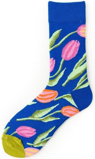 Musthaves Socken Motiv Tulpen (38 - 45)