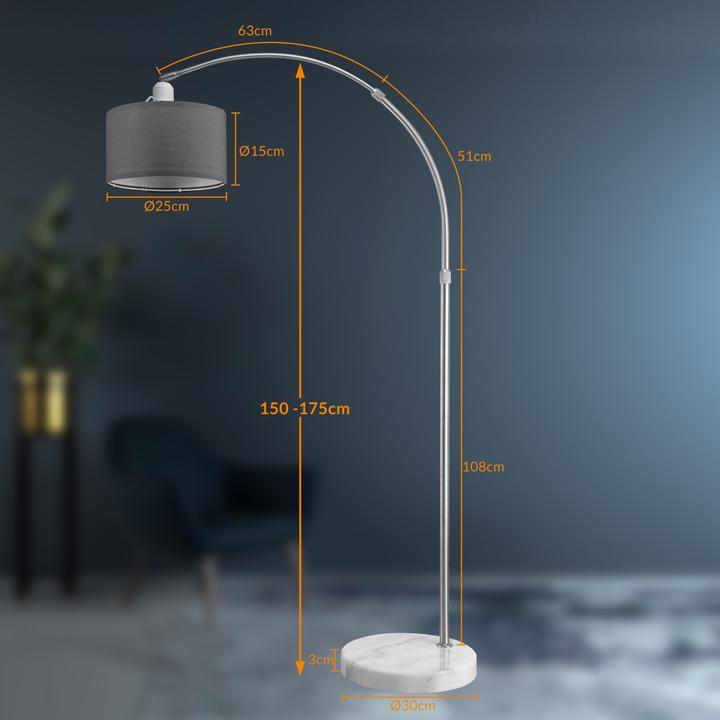 Actual product image Monzana Arc Lamp (E27)