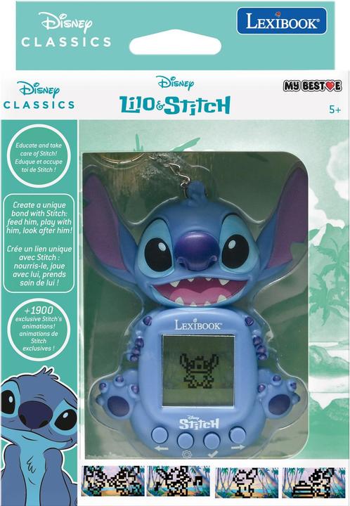 Actual product image Lexibook Stitch Best-E elektronisches Tier inkl. 3 Spiele (Multilingual)