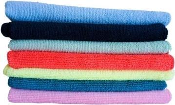 Actual product image Cleanline Microfiberklud gul 32x32cm 10stk/pak - (10 pcs.)