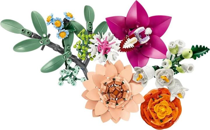 Actual product image LEGO Schöner Rosafarbener Blumenstrauss (10342, LEGO Botanical, LEGO Icons)