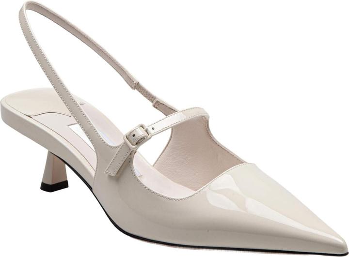 Actual product image Jimmy Choo slingback in patent leather, milk color (39)