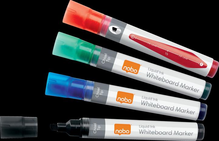 Actual product image Nobo N-Marker Viscom 4mm 1915386 ass. 10 piece (Multi color, 4 mm, 10 x)