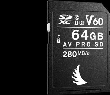 Produktbild Angelbird AV PRO V60 (64 GB, SDXC, U3, UHS-II)
