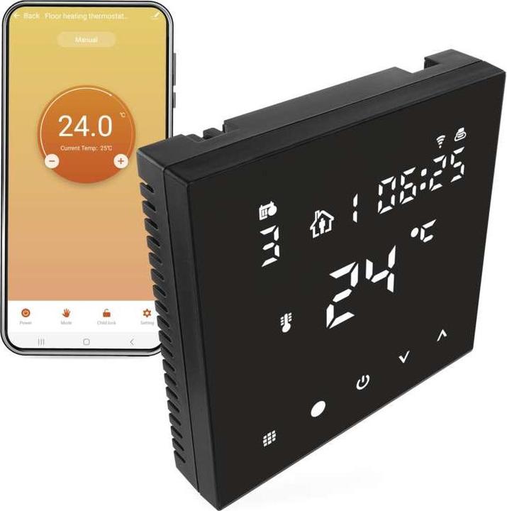 Image du produit Emos GoSmart Fussbodenheizung-Thermostat P56201BUF mit WiFi, programmierbar, verkabelt