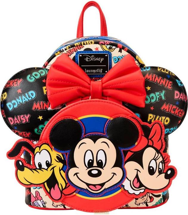 Loungefly Disney by Rucksack & Haarreif Set Mickey & Friends