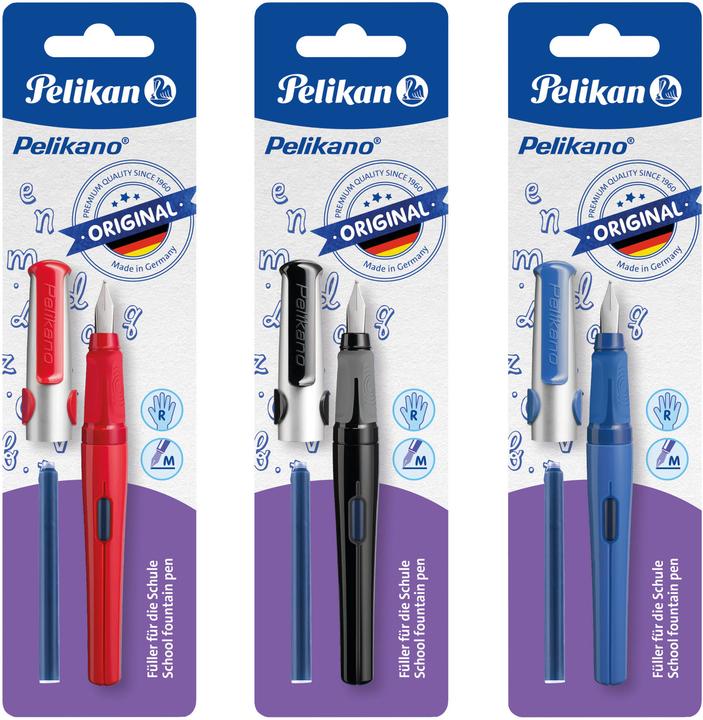 Produktbild Pelikan o Füller Original Rechtshänder M (Farbig sortiert, 1 x)