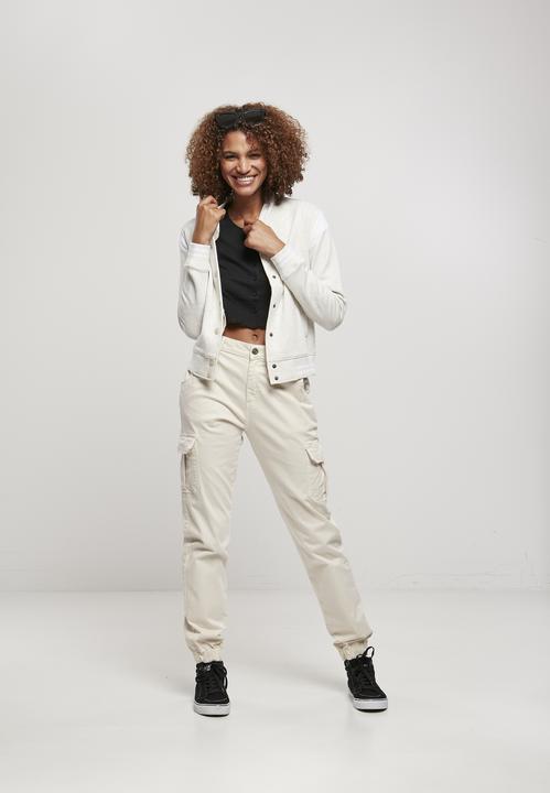 Actual product image Urban Classics Ladies Inset College Sweat Jacket (3XL)