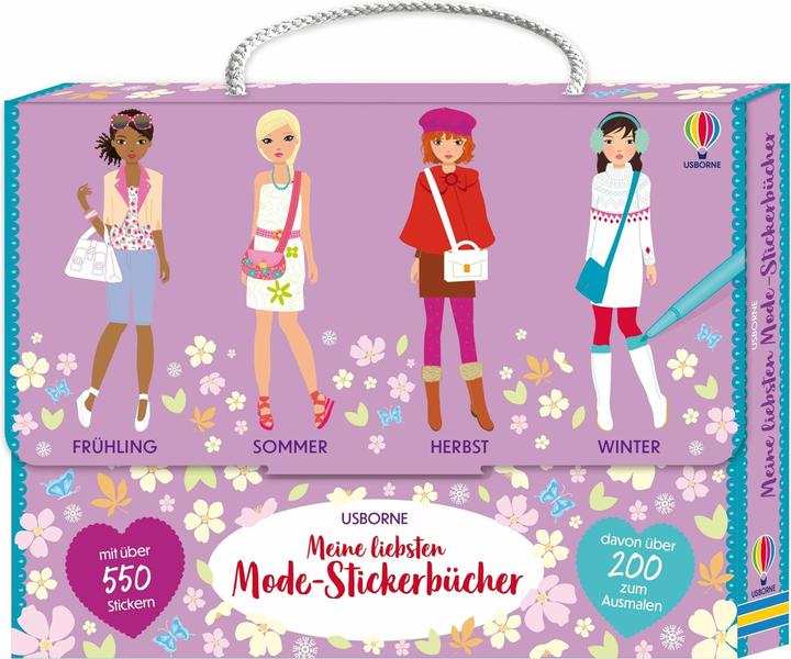 Produktbild Meine liebsten Mode-Stickerbücher