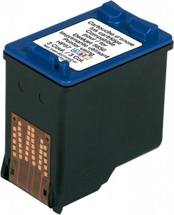 Actual product image Generic Ink Ink HP C6657A No. 57A Cyan/Magenta/Yellow (M, C, Y)