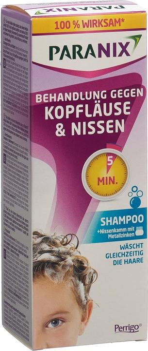 Actual product image Paranix 5 minutes + comb (200 ml, Liquid shampoo)