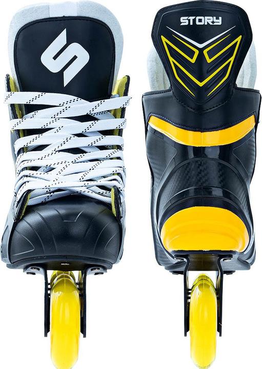 Actual product image Story Compact Mission roller hockey skates yellow 40 (1101005065144) (40)