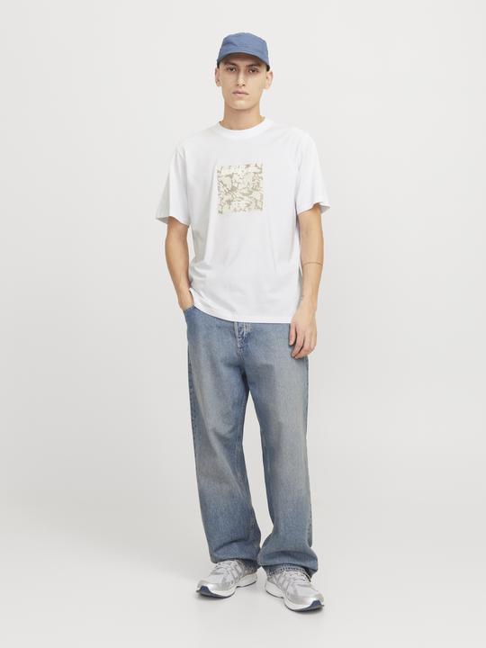Actual product image Jack & Jones Jcotarmac Camo Front Tee Ss Crew Neck Ln (XL)