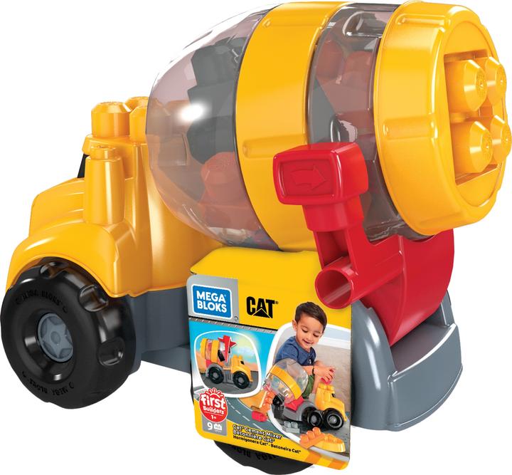 Image du produit Mega Bloks Cat La Bétonneuse - Briques de construction - 12 mois et +
