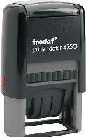 Actual product image Trodat Date stamp self-inking Printy Dater 4750/L Stamp area dimensions: 41 x 24 mm Writing fa...