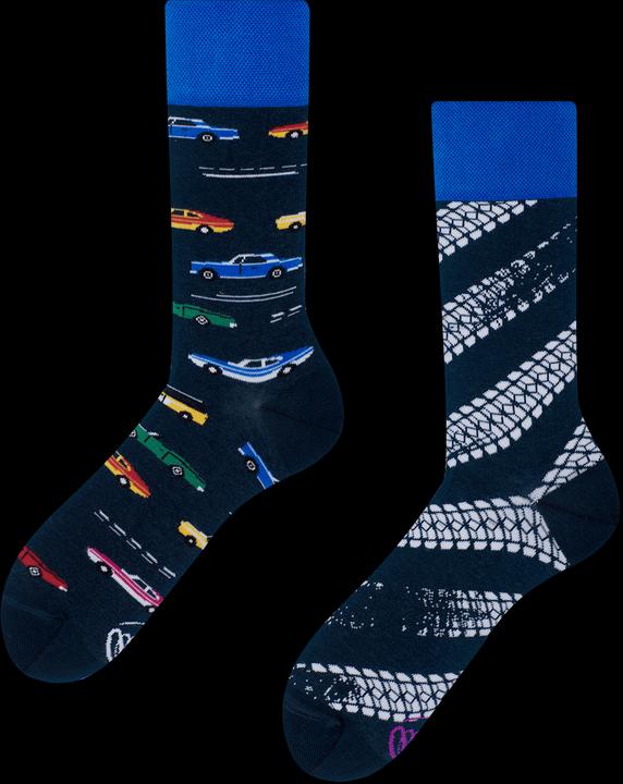 Many Mornings Fast Cars Socken (39 - 42)