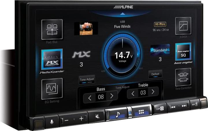 Produktbild Alpine iLX-705D (Android Auto, Apple Carplay)