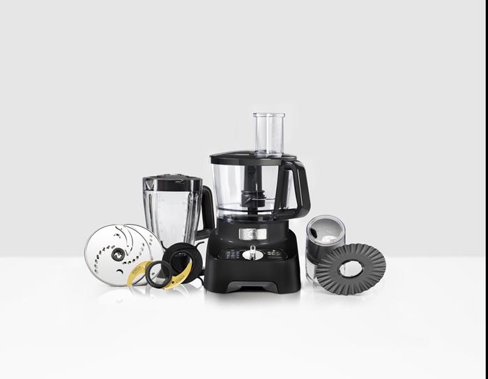 Image du produit OBH Nordica Double Force Pro Processeur alimentaire manuel Noir (3000 ml, 1000 W)