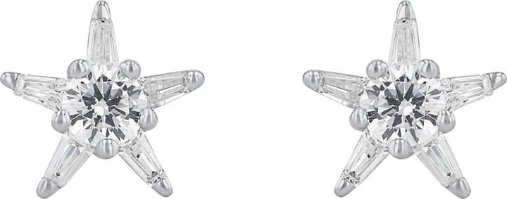 Immagine prodotto Amor Gioielli per orecchie da donna, argento 925, zirconi sintetici. | Stella (Argento 925)