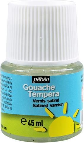 Image du produit Pebeo Vernis gouache à l'eau satiné (Transparent, 45 ml)