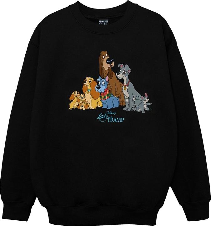 Disney Lady And The Tramp Classic Group Sweatshirt Mädchen