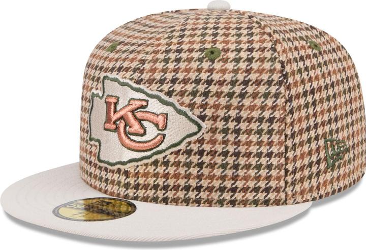New Era 59Fifty Cap HOUNDSTOOTH Kansas City Chiefs - 7 1/8 (7 1/8)