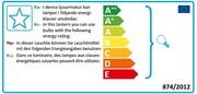 Energie-Label Konstsmide 2998-550 Ersatzlampen Innen ne