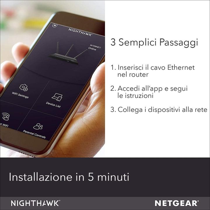 Actual product image Netgear D7000 Nighthawk