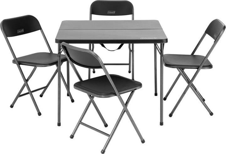 Coleman Camping Table With Chairs (Set 4 Persons) â € “Collapsible â €” With Antibacteria le Coating