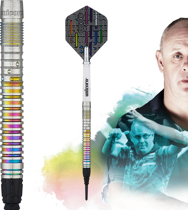 Actual product image Unicorn Ian White Code Players Soft Dart (41 g)