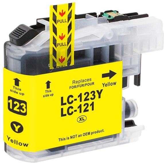 Produktbild Hermex Alternative Tintenpatrone zu Brother LC-123 CMYK XL (M, C, Y, BK)