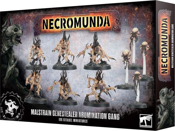 Actual product image Games Workshop Necromunda : Gang Abomination Genestealer (Plastic)